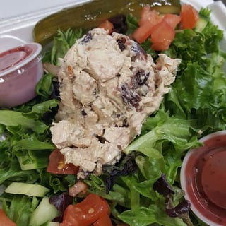 Southern Pecan Tumbled Chicken Salad