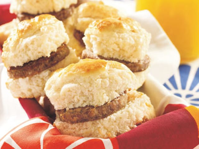 Sausage Biscuits.