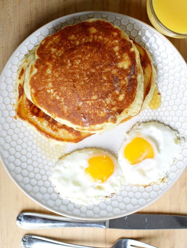 Double Jack with Two Eggs.