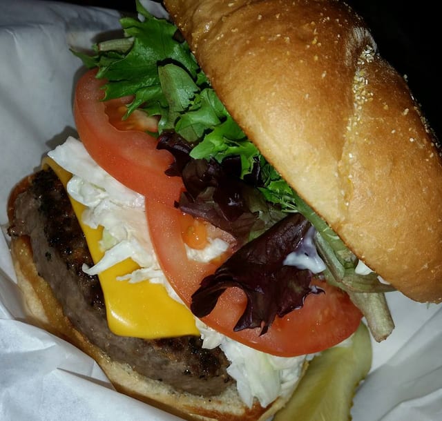 Slaw Burger.