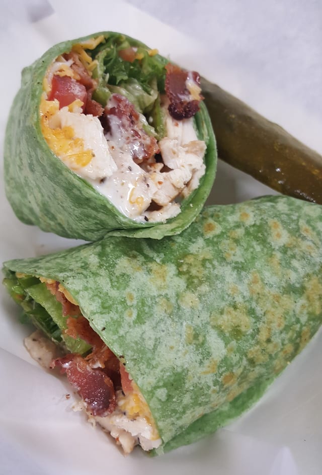 Chicken Club Wrap.