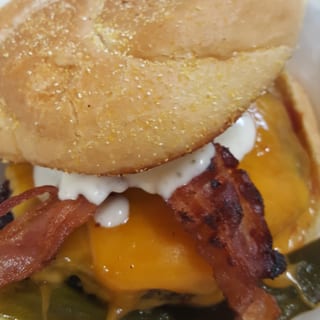Cheddar Bacon Ranch Burger